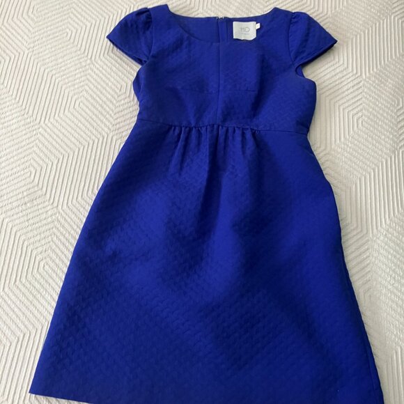 Anthropologie HD in Paris Cobalt Blue Dress - Picture 8 of 8